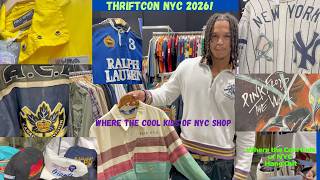 ThriftCon NYC 2026 - Vintage Tees Ralph Lauren Polo Versace Avirex 90s Pelle Pelle Evisu More