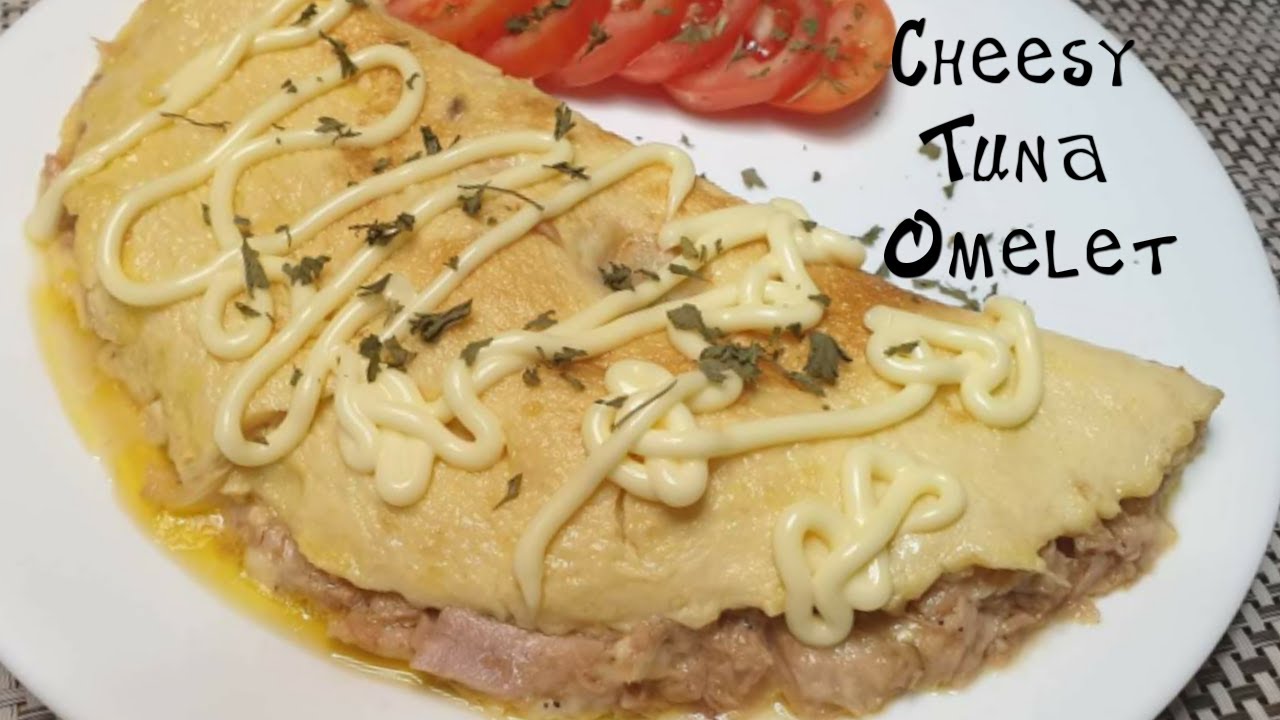 Cheesy Tuna Omelet/ Simple, Easy and Healthy Omelet/ LenUnlimited 5