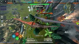 Roblox Dinosaur Simulator 8v8 War Against Bing