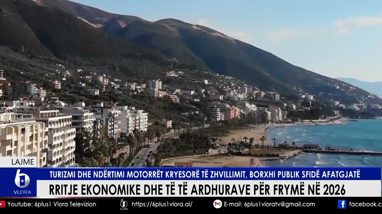 Rritje ekonomike dhe të ardhurave në 2026. Turizmi dhe ndërtimi motorrët kryesorë të zhvillimit