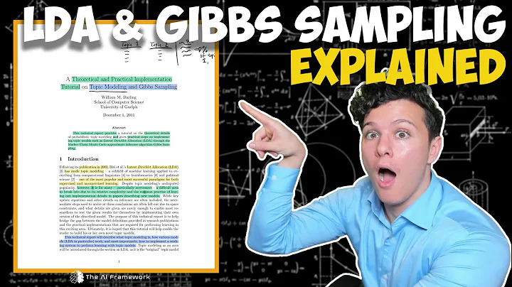 Latent Dirichlet Allocation (LDA) with Gibbs Sampling Explained