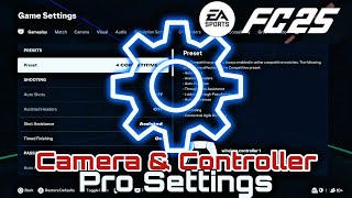*Rank1* Controller u0026 Camera Settings!!! Ea Fc 25