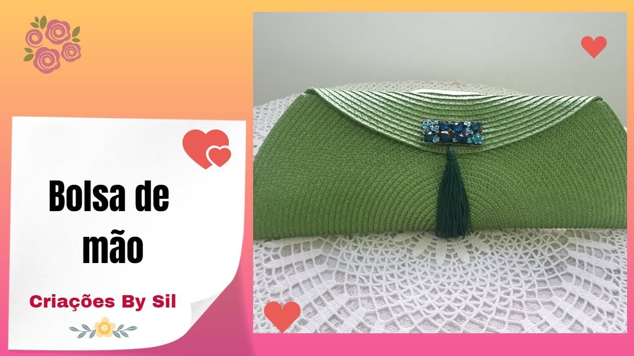 Bolsa de mão (presente para dia das mães)