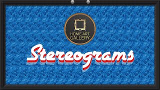 20 Amazing Stereograms | Framed Magic Eye | 1 Hour screenshot 4