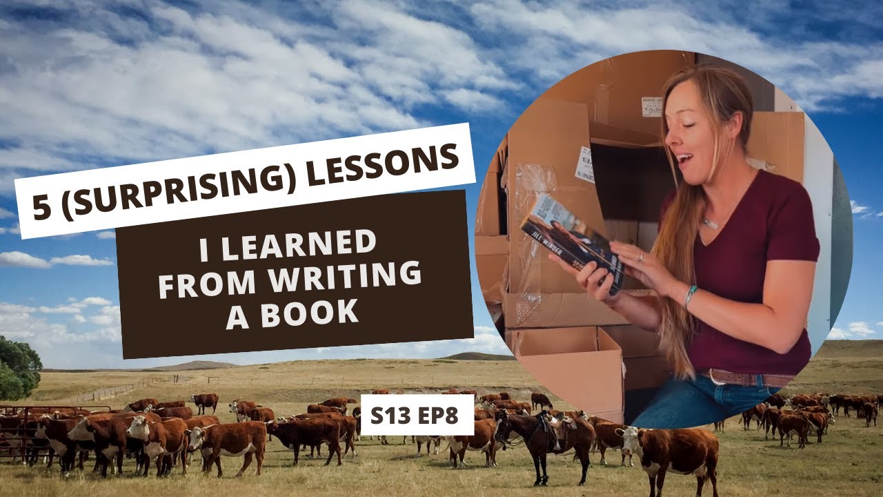 S13 E8: 5 (Surprising) Lessons I Learned from Writing a Book - YouTube