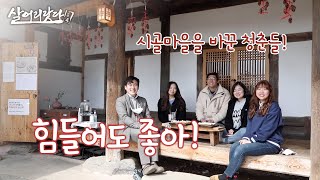 (살어리랏다4) 문경 핫플,  한옥 카페와 빵집 차린 청년들! ktv, korea tv challenge, youth, rural area)(경북 문경)