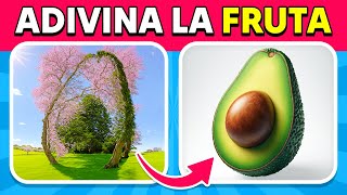 Adivina La Fruta con la Ilusión 🍌🍓🍇 | Ilusión Óptica | Frutas & Verduras | Quiz de Emojis