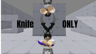 2v2 KNIFE ONLY CHALLENGE in Roblox Rivals! 🔪