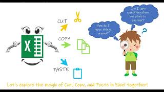 Excel Magic for Kids: Copy, Cut and Paste - The Superhero Way! 🚀💥✂️