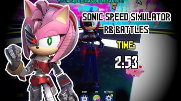 Sonic Speed Simulator RB Battles + Location of all balls easier (The fastest I