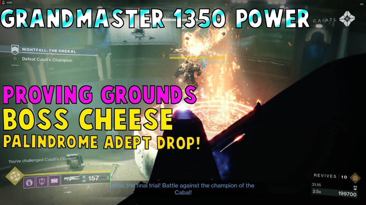 Proving Grounds| GRANDMASTER 1350 POWER | Boss Cheese