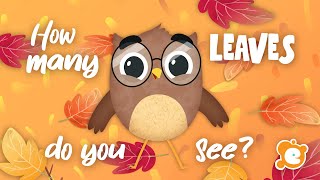 Fall and Autumn Song For Kids - How Many Leaves? - Animated Version - by ELF Learning