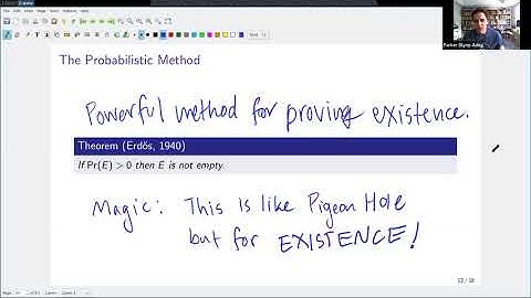 The Probabilistic Method - Parker Glynn-Adey, University of Toronto Scarborough
