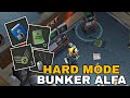 BUNKER ALFA HARD MODE | WALL TRICK | GRENADE TRICK | LAST DAY ON EARTH SURVIVAL.