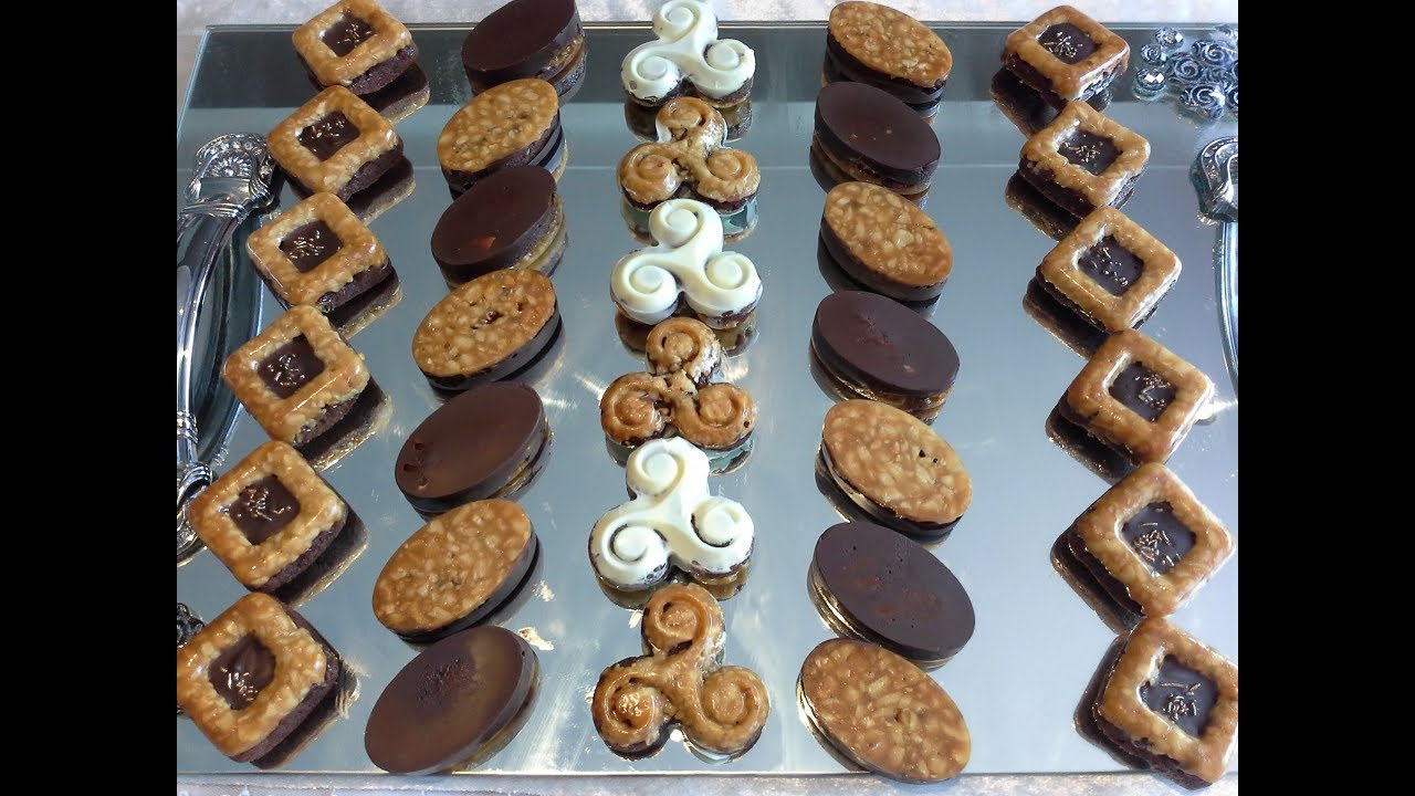 فينونسي بالنوكا والشوكولاته🌙حلويات العيد 🌹Financier  nougat et chocolat