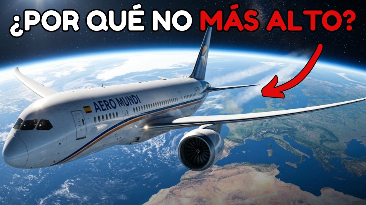 ¿Por Qué los Aviones No Pueden Volar a Más de 12000 Metros de Altura?