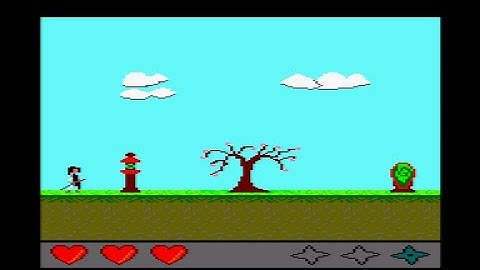 [Amstrad CPC] NEW RELEASE ! Retro Ninja (2022)