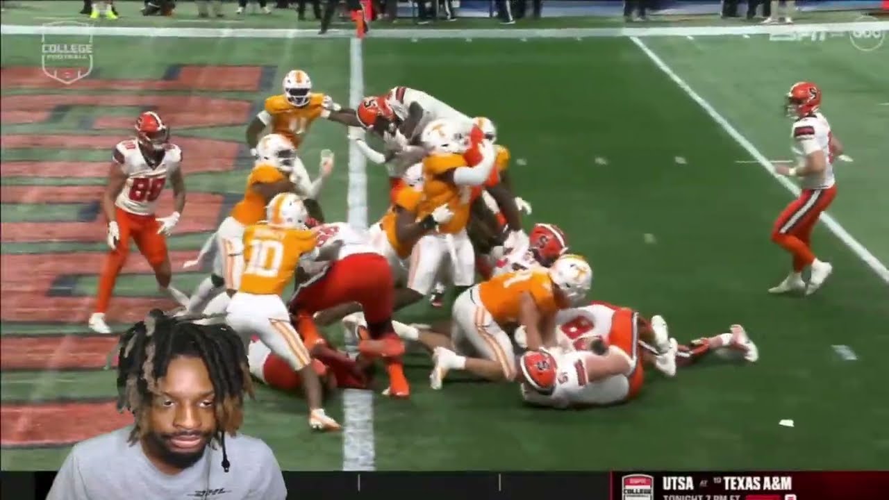 NOT BAD! REACTING TO #24 Tennessee vs Syracuse Highlights!!!