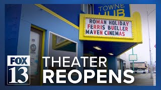 Vintage American Fork theater reopens with beloved films
