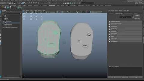 Maya Modeling - Wireless Mouse