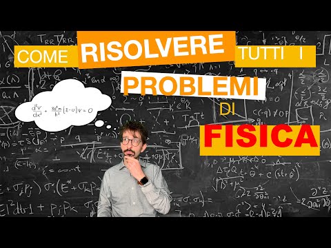 5 passi per RISOLVERE TUTTI i PROBLEMI di FISICA