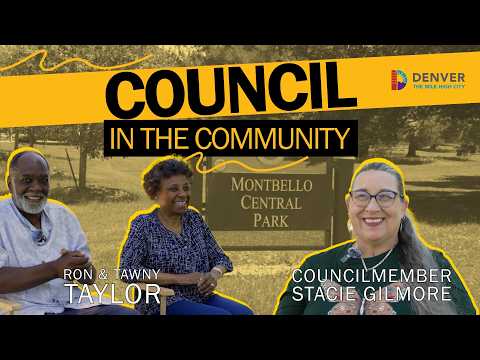 Councilmember Stacie Gilmore with Ron & Tawny Taylor