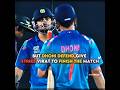 Best Friends Virat Kohli 🫂 and Ms Dhoni 👋 #msdhoni #viratkohli #friendship #shortvideo