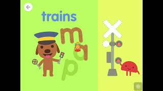 Sago mini School  Topic: Trains