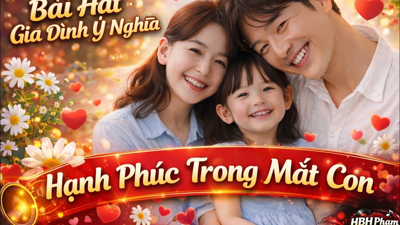 Hạnh Phúc Trong Mắt Con 💛 | Ca Khúc Về Gia Đình | HBH Phạm