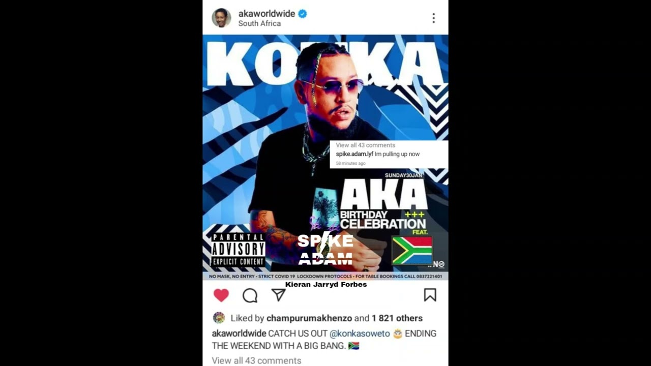 Spike Adam - Kiernan Jarryd Forbes (Audio)