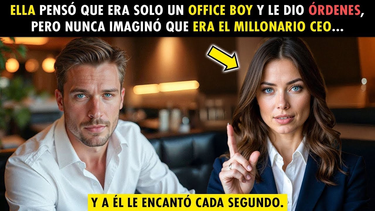 PENSÓ QUE ERA SOLO UN OFFICE BOY, SIN SABER QUE ERA EL DUEÑO MILLONARIO DE TODO