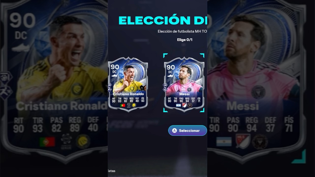 QUIEN ES MEJOR JUGADOR MESSI NO CRISTIANO FC26 ult&iacute;mateam #videojuego #fifa #xboxlatam