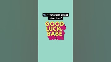 How to use Transform Effect?? #adobeillustratortutorial #graphicdesign #designerinspiration