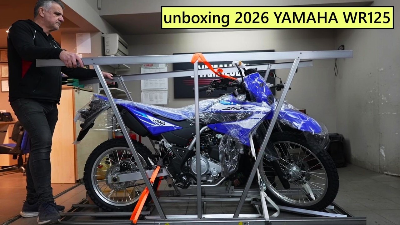 unboxing 2026 YAMAHA WR125 + full set up