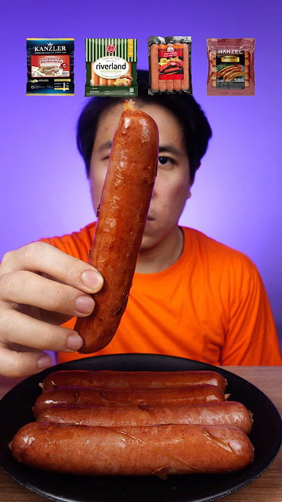 MAKAN BERBAGAI MERK SOSIS