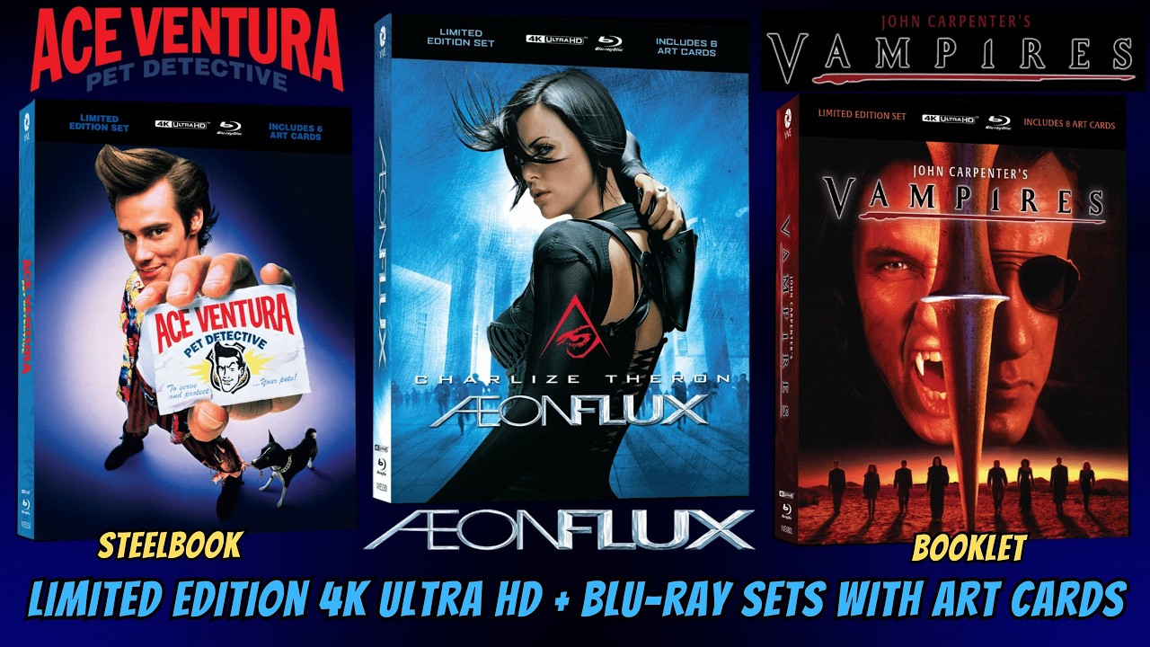 VIAVISION Entertainment Limited Edition Lenticular Hard Box Sets
