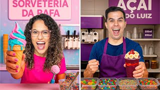 We Turned The Mansion Into An Ice Cream Shop Vs An Aa Shop  It Was A Lot Of Fighting