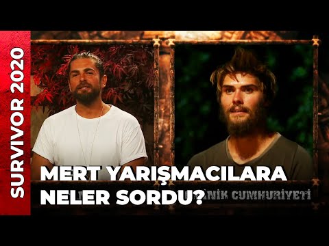 MERT ÖCAL YARIŞMACILARLA YÜZLEŞTİ | Survivor 2020