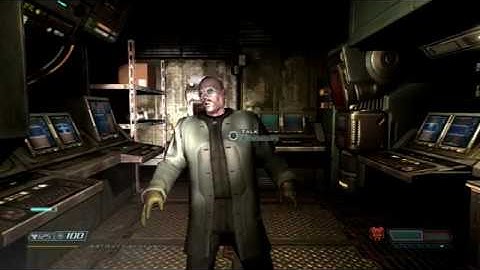 Doom 3 part 23 light machine gun