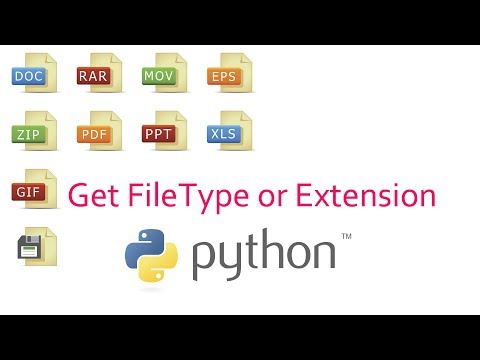 how to check file extension using python