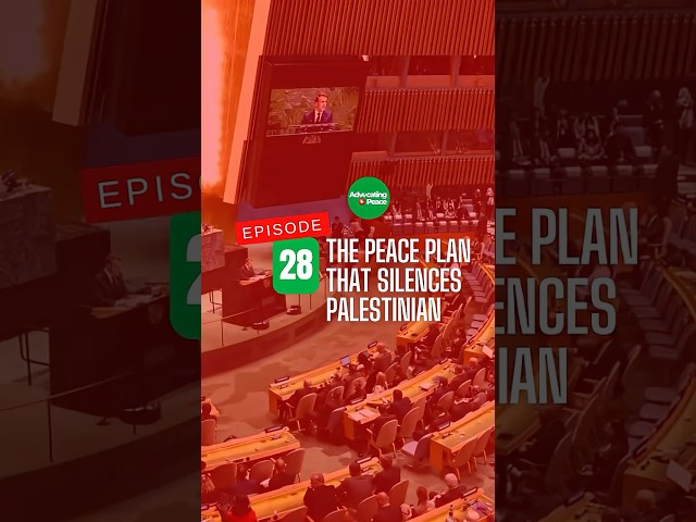 The peace plan that silences Palestinians