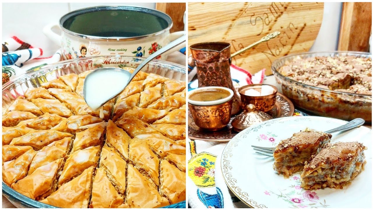 hladna baklava/mlijecna baklava. Turski recept i nacin pripremanja baklave❤️ #soğukbaklava #baklava