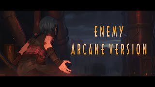 Arcane Intro - Enemy (Extended No Rap) | Cinematic Resimi