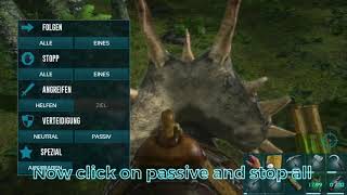 How to tame a Carbonemys on Ark mobile (Easy)!!