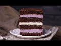 ТОРТ ЧЕРНИКА-ШОКОЛАД-ВАНИЛЬ🌸 ВКУСНЫЙ и ПРОСТОЙ РЕЦЕПТ🌸 Chocolate blueberry cake recipe