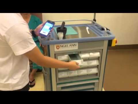 Smart medication trolley