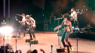 Video thumbnail of "Shaka Ponk - My Name is Stain live Carcassonne 27.08.12"