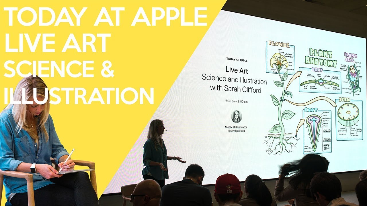 LIVE from Apple! My journey through science, medicine and illustration! Sarah Clifford Illustration