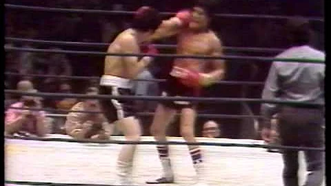 Carlos Monzon vs. Tony Licata, 6-30-1975, TKO 10