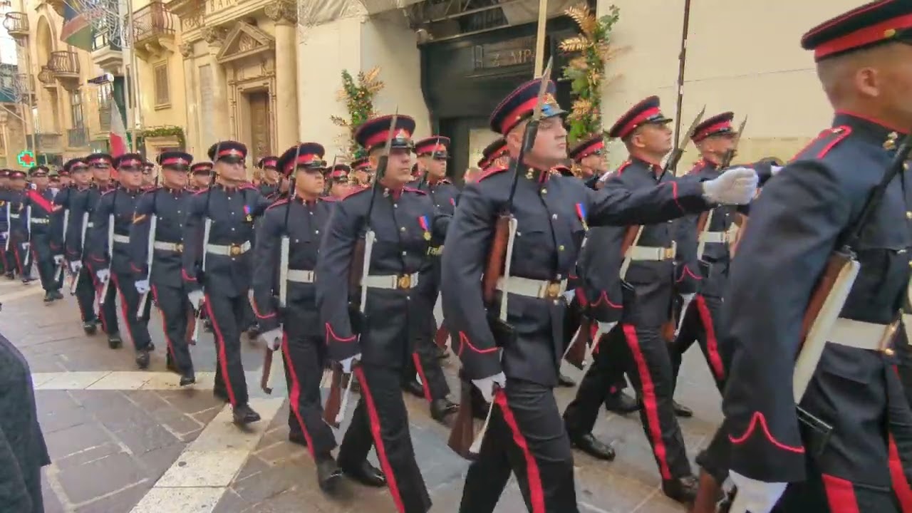 Valletta parade 13th December 2023
